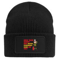 Beanie mit Patch Tasse gehört dem besten...