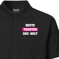 Herren Polo Shirt Beste Tocher der Welt