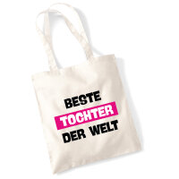 Jutebeutel Beste Tocher der Welt 10 Liter