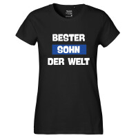 Damen T-Shirt Bester Sohn der Welt