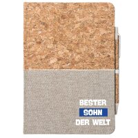 Notizbuch A5 Bester Sohn der Welt 80 Blatt inkl....
