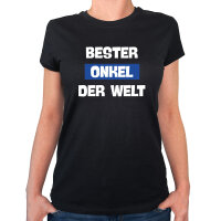 Damen T-Shirt Bester Onkel der Welt