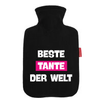 Wärmflasche Beste Tante der Welt