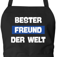 Schürze Bester Freund der Welt mit Taschen
