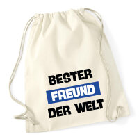 Turnbeutel Bester Freund der Welt 12 Liter