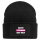 Beanie mit Patch Beste Freundin der Welt Black