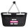 Einkaufskorb faltbar Beste Freundin der Welt 20 Liter Black