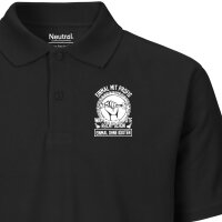 Herren Polo Shirt Einmal mit Profis war früher,...