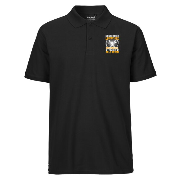 Herren Polo Shirt Ich bin dieser legendäre Handwerker von dem alle reden