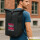 Kurierrucksack Bleib ruhig und lass Oma das machen 30-44 Liter Black Melange