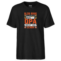 Herren T-Shirt Bleib ruhig der Opa macht das schon
