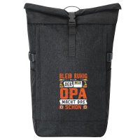 Kurierrucksack Bleib ruhig der Opa macht das schon 30-44...