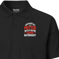 Herren Polo Shirt Großartige Mütter werden zur Oma befördert