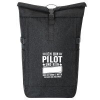 Kurierrucksack Bin Pilot kein Frauenartzt kann mir das ja...
