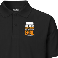 Herren Polo Shirt Hab das schon verstanden ist mir nur egal