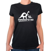 Damen T-Shirt Mamasaurus Rex Dinosaurier