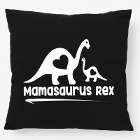 Kissen Mamasaurus Rex Dinosaurier 40x40cm