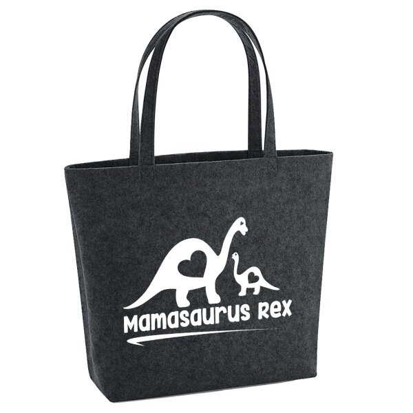 Filz Shopper Mamasaurus Rex Dinosaurier 22 Liter