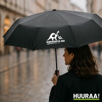 Regenschirm Mamasaurus Rex Dinosaurier 98cm Schwarz