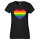 Damen T-Shirt Regenbogenflagge LGBT+ Pride Flag