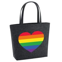Filzshopper Regenbogenflagge LGBT+ Pride Flag, 22 Liter