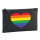 Kulturbeutel Regenbogenflagge LGBT+ Pride Flag 1 Liter Charcoal