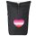 Kurierrucksack Lesbische Pride Flagge LGBTQ Herz 30-44 Liter Black Melange