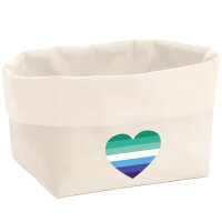 Organizer Schwule Pride Flagge LGBTQ Herz