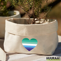 Organizer Schwule Pride Flagge LGBTQ Herz