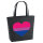 Filz Shopper Bi*sexuell Pride Flagge LGBTQ Herz 22 Liter
