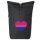 Kurierrucksack Bi*sexuell Pride Flagge LGBTQ Herz 30-44 Liter Black Melange