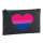 Kulturbeutel Bi*sexuell Pride Flagge LGBTQ Herz 1 Liter Charcoal