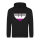 Unisex Hoodie Asexuelle Pride Flagge LGBTQ Herz