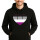 Unisex Hoodie Asexuelle Pride Flagge LGBTQ Herz