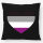 Kissen Asexuelle Pride Flagge LGBTQ Herz 40x40cm