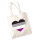 Jutebeutel Asexuelle Pride Flagge LGBTQ Herz 10 Liter
