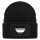 Beanie mit Patch Asexuelle Pride Flagge LGBTQ Herz Black