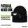 Beanie mit Patch Asexuelle Pride Flagge LGBTQ Herz Black