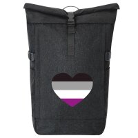 Kurierrucksack Asexuelle Pride Flagge LGBTQ Herz 30-44...