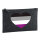 Kulturbeutel Asexuelle Pride Flagge LGBTQ Herz 1 Liter Charcoal