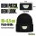 Beanie mit Patch Agender Pride Flagge LGBTQ Herz Black