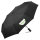 Regenschirm Agender Pride Flagge LGBTQ Herz 98cm Schwarz