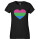Damen T-Shirt Polysexuell Pride Flagge LGBTQ Herz