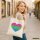 Jutebeutel Polysexuell Pride Flagge LGBTQ Herz 10 Liter