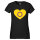 Damen T-Shirt Intersex Pride Flagge LGBTQ Herz