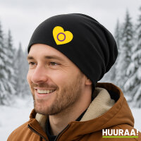 Beanie Intersex Pride Flagge LGBTQ Herz