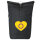 Kurierrucksack Intersex Pride Flagge LGBTQ Herz 30-44 Liter Black Melange