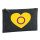 Kulturbeutel Intersex Pride Flagge LGBTQ Herz 1 Liter Charcoal