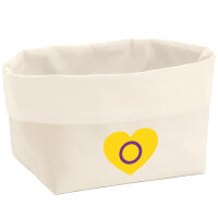 Organizer Intersex Pride Flagge LGBTQ Herz