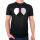Herren T-Shirt Demisexuell Pride Flagge LGBTQ Herz